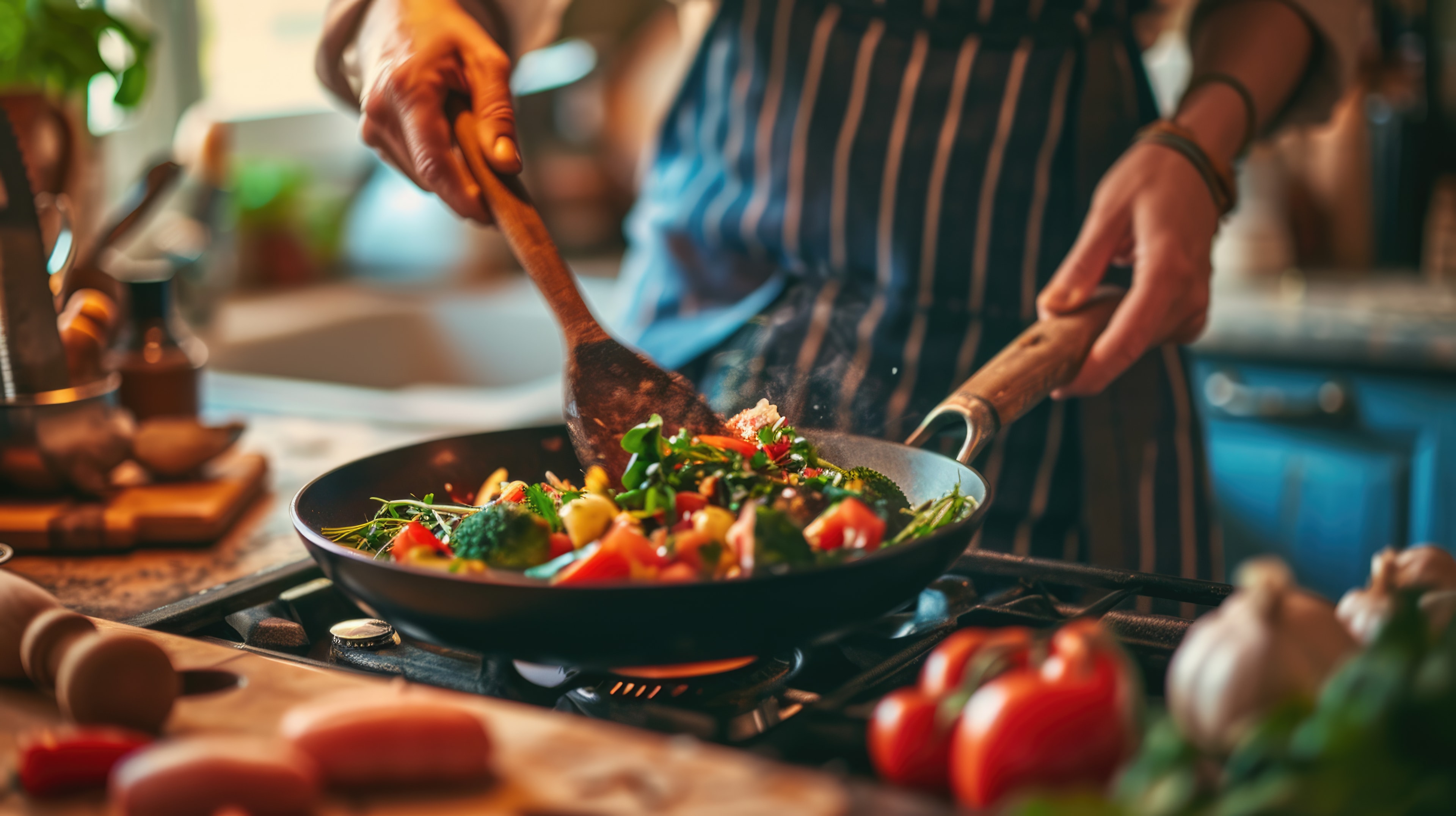 Fresh natural and organic food — the kind of quality Driftless Fine Water is made to accompany
